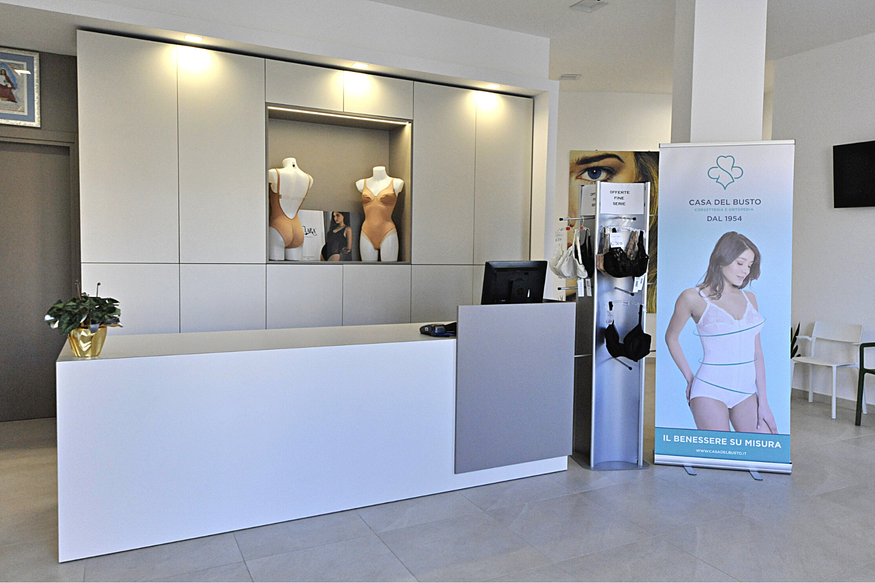 Interno della sede Casa del Busto